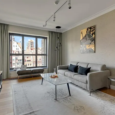 Deo Plaza Premium & Riverside By Downtown Апарт-отель Гданьск